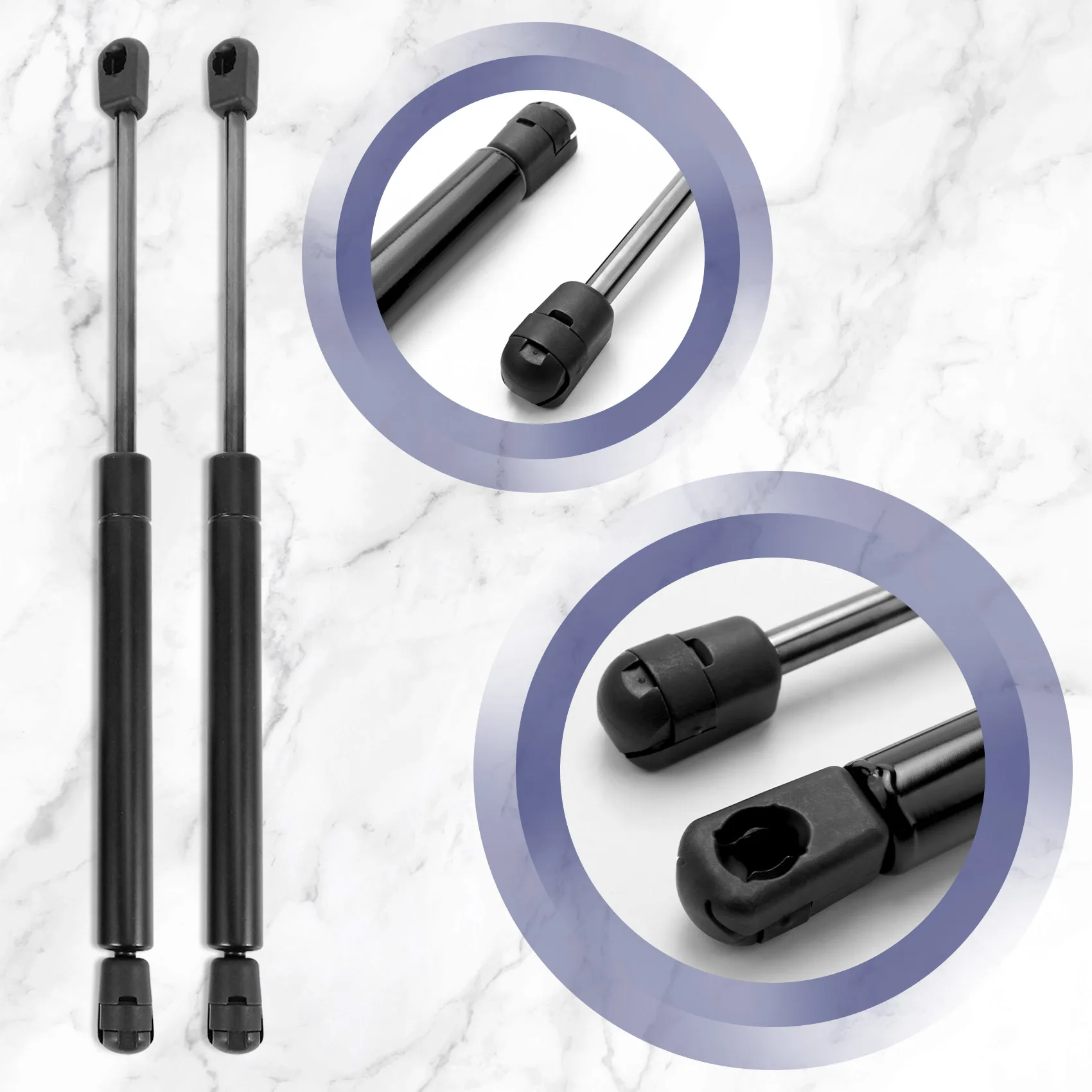 Superior-2Pcs Car Front Hood Lift Supports Struts For Sonata 2015 2016 2017 Part Number:81171-C1000 81161-C1000