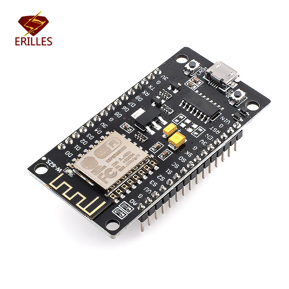 ESP8266 CH340 Serial Port NodeMcu V3 Lua Wireless WIFI Module Connector Development Board Repalce CP2102 Based ESP-12E Micro USB