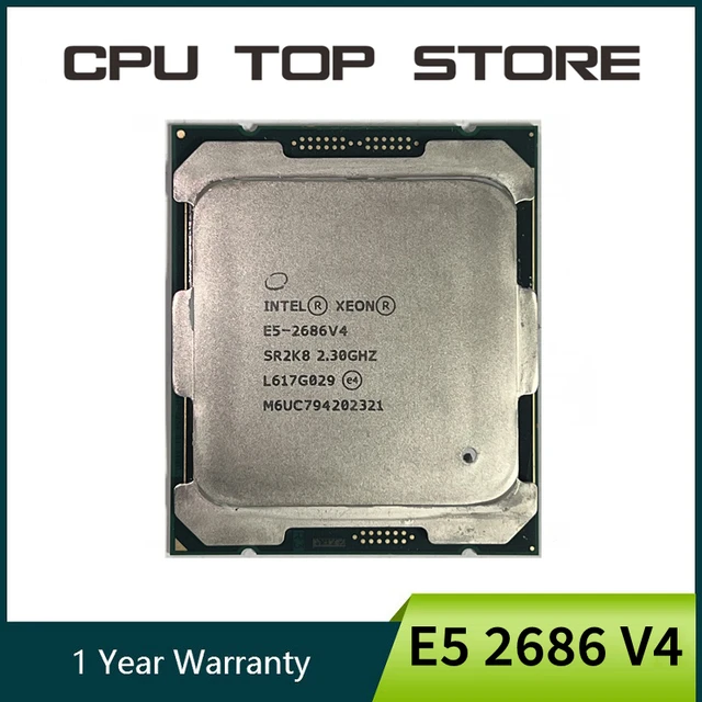 Intel Xeon E5 2686 V4 2686V4 2.3GHz 18-Cores 145W LGA