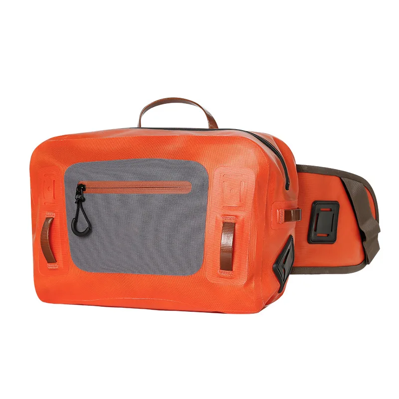 Impermeável flutuante cintura seca pesca equipamento saco, 900D, TPU, hip pack para caiaque ao ar livre, rafting, passeios de barco, natação, mergulho, caça