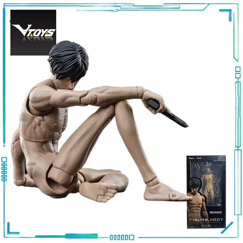 VTOYS Oryginalna mobilna lalka z serii 1/12 No.1 Voxel Voxel ONE VB002 Ruchoma lalka 16,5 cm Ruchomy gotowy produkt Model Zbierz prezent