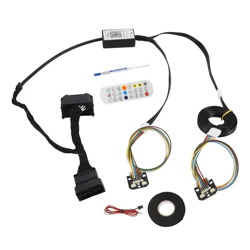 NEW HOT In Stock-RGBW For BMW X3 Pre LCI G01 X4 G02 X3M F97 Pre 2018-2021 DRL Module RGB Multicolor LED Boards Daytime Running L