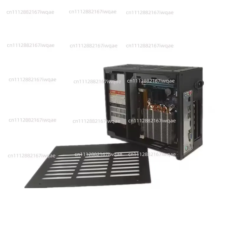 D26 Metal Mini ITX Small Case, Portable Portable A4 Small 1U Power Supply SFX Computer Case K39T40