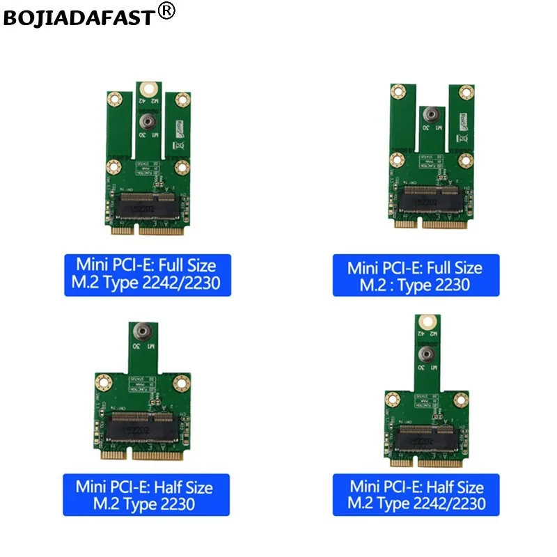 Интерфейс Mini PCI-E MPCIe для M.2 NGFF K ey A + E, слот-адаптер для беспроводной карты Intel ax200 ax210, модуль Wi-Fi BT