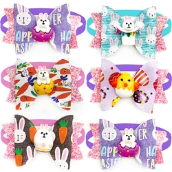 New Easter Pet Accessories Dog Bow Ties Collar Dogs Puppy Cat Bowtie Necktie Puppy Rabbit Grooming Accessories Pet Supplies