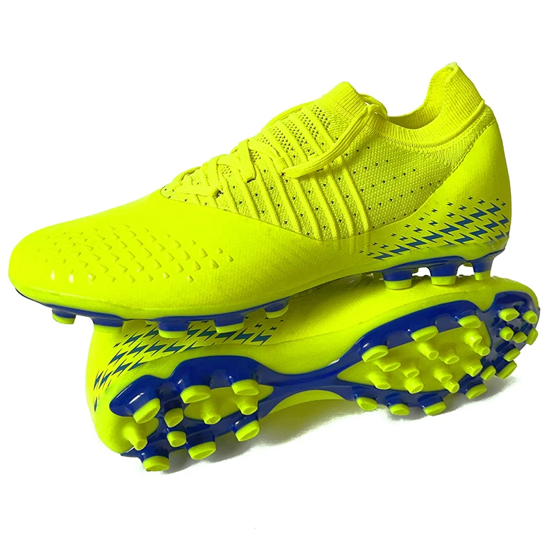 New Men Football Boots Non-Slip High-quality Soccer Shoes Grass Cleats High-top Futsal Sneakers Match Indoor Hot-selling Outdoor