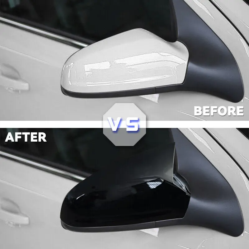 For Opel Vauxhall Astra H MK5 2004-2009 J MK6 2010-2013 Car Rearview Sticker Side Mirror Cover Wing Cap Exterior Door Case Trim