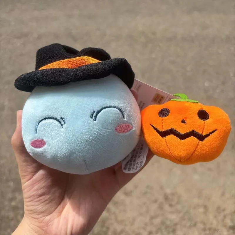 Halloween That Time I Got Reincarnated as a Slime Plush Keychain Anime Rimuru Tempest Slime Form Doll Pumpkin Toy Cute Kid Gift