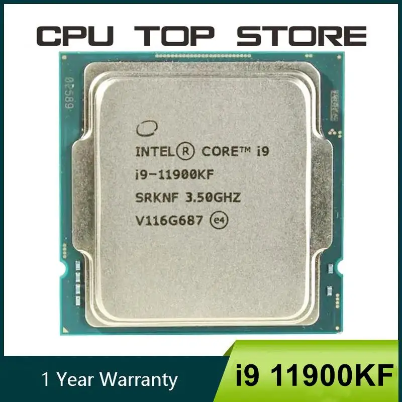 Новый! Восьмиядерный процессор Intel Core i9 11900KF, 3,5 ГГц, 16 потоков, 125 Вт, LGA 1200