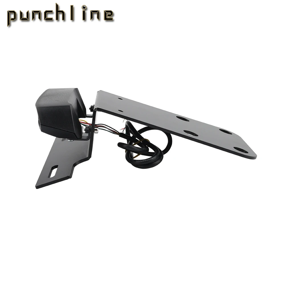 

Motorcycle License Plate Holder Tail Light Turn signal Bracket Tidy Fender Eliminator Fit For D-TRACKER-X KLX250 KLX 250S SF