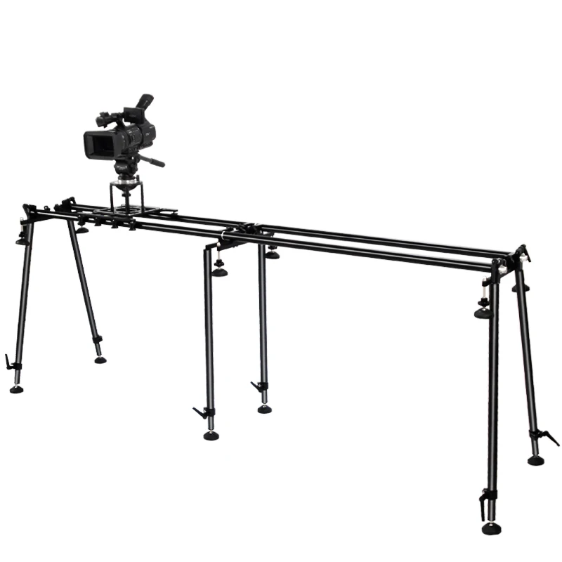 LDH-2m Professional Camera Slide Rail Manual/electric Video Shooting DSLR Stabilizer Aluminum Alloy Can Be Infinitely Extended