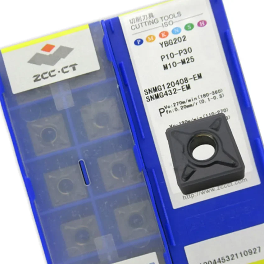 

SNMG120404-EM YBG202/SNMG120408-EM YBG202/SNMG120412-EM YBG202 SNMG431 SNMG432 SNMG433 ZCC.CT твердосплавные пластины с ЧПУ 10 шт./кор.