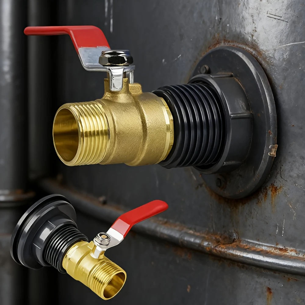 

Водяной пистолет для автомойки, шланг, разъем для воды, медный клапан, адаптер резервуара для воды, пластиковый фланец, медная резьба 1/2 дюйма