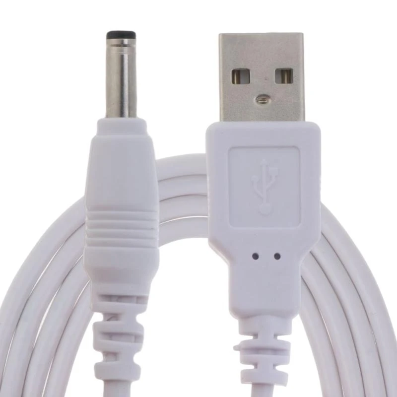 10/200/300cm USB to 3.5mm x 1.35mm 5 Volt Barrel Jack Power Cable Charging Cord USB to 3.5 x 1.35 mm 5V Adapter Fast Charging