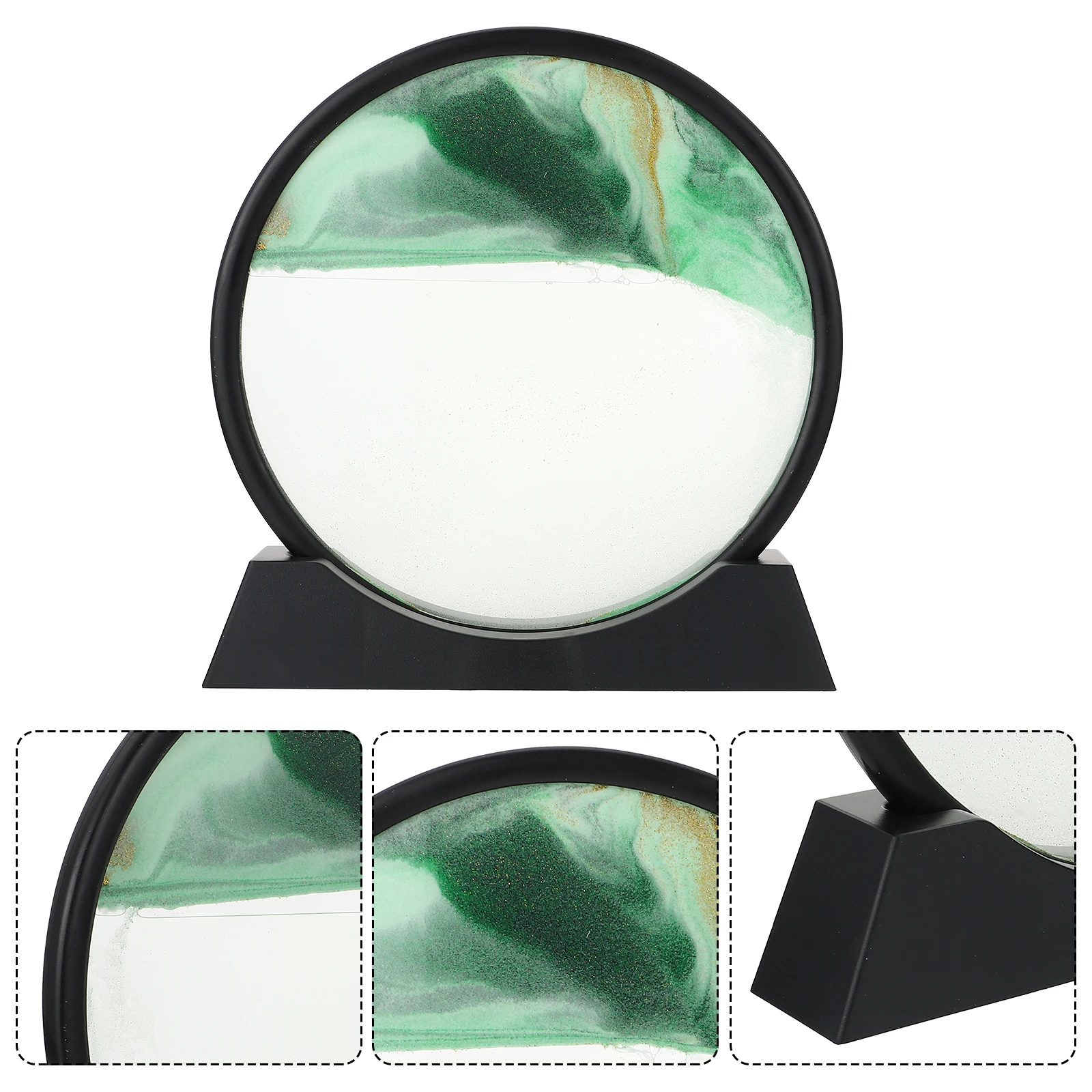 Living Room Decoration Decorative Quicksand Painting Art Ornament Desktop Adorn Moving Adornment Christmas Gifts