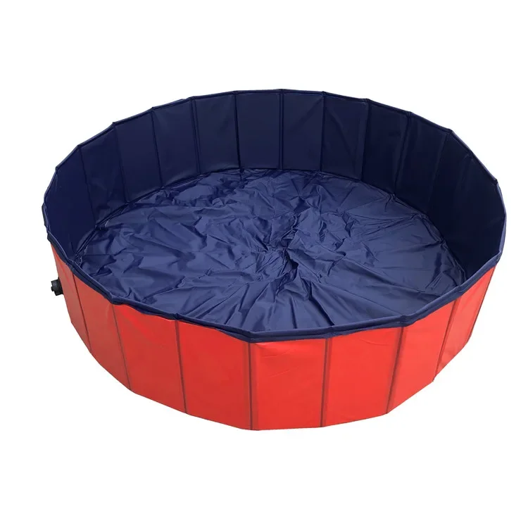 Dog pet swimming pool  120cm PVC pet pool foldable portable pet pool for Kids Bathing Tub Bathtub