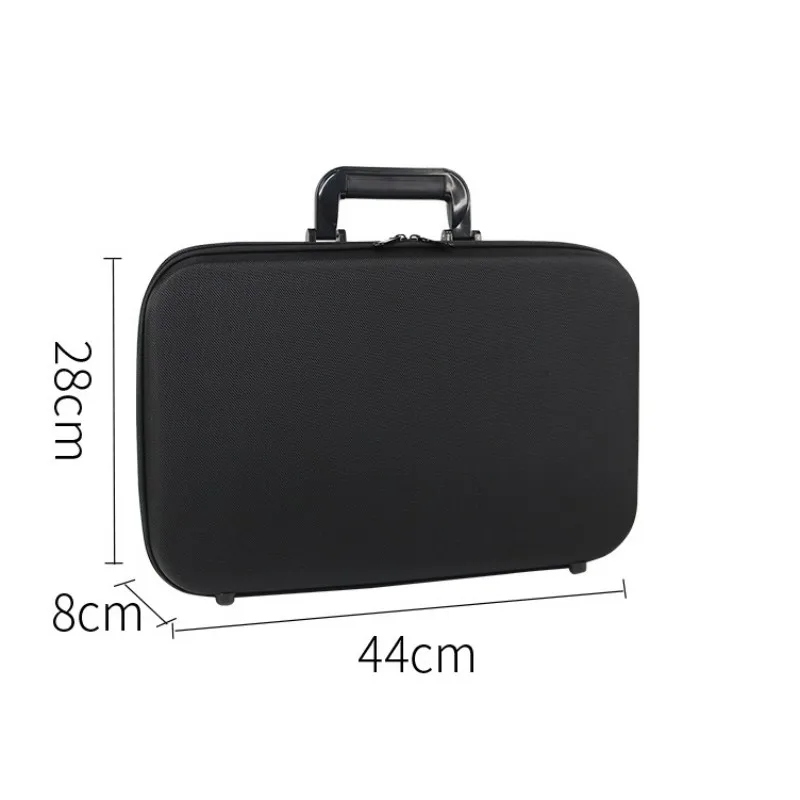 حقيبة إكسسوارات الحلاق لمستلزمات قص الشعر للرجال، صندوق تشذيب الشعر المحمول، حامل تخزين المقص، منظم لقص الشعر #6