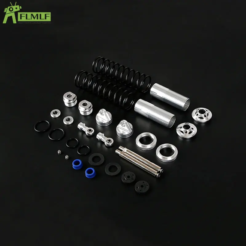 Alloy CNC 10mm Rear or Front Shock Absorber Assembled Full Metal for 1/5 Losi 5ive T ROFUN ROVAN LT KingmotorX2 Rc Car Toy Parts