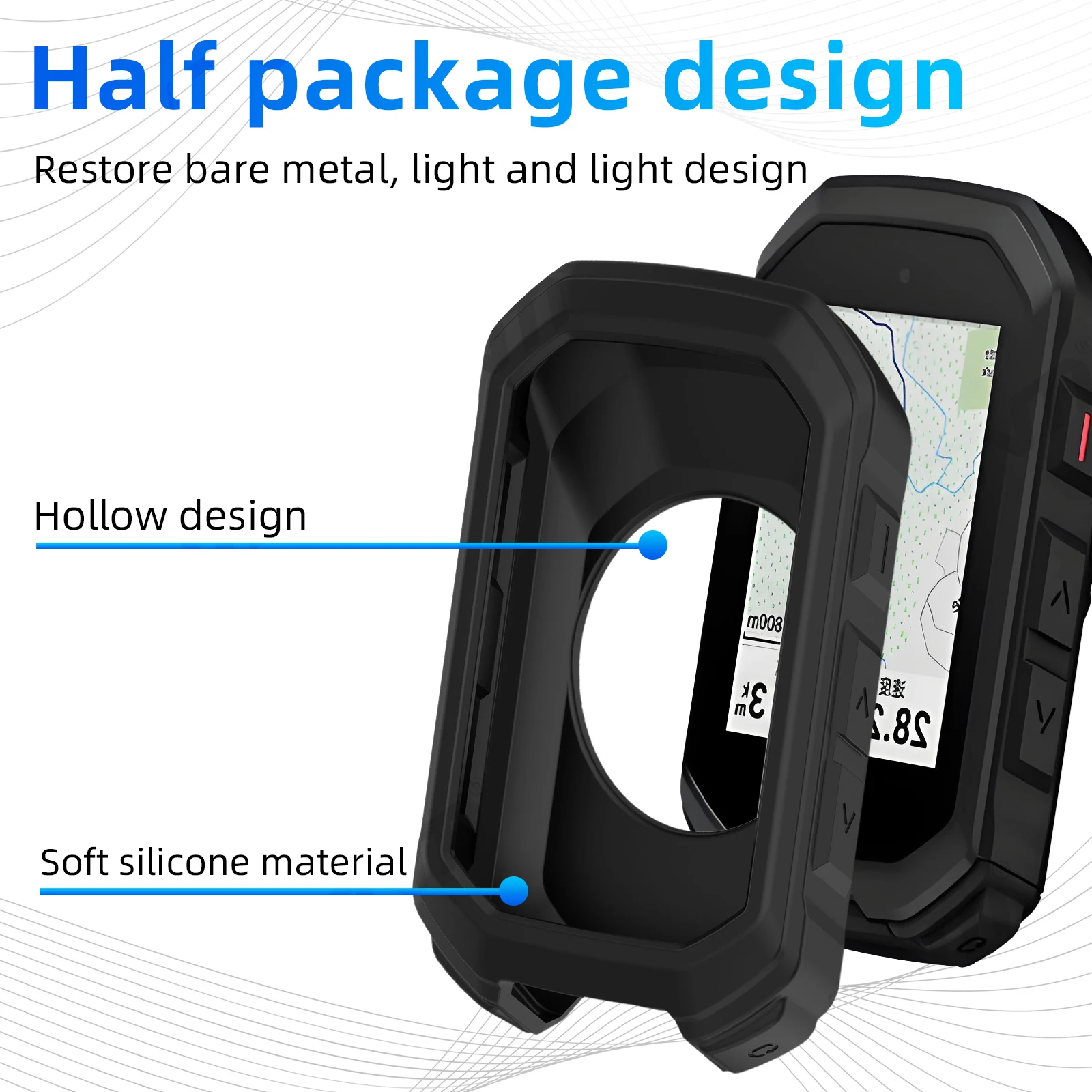 Silicone Case For Garmin Edge MTB Bicycle Computer Protective Cover Bumper Anti-collision Protector Shell Accessories - Image 6
