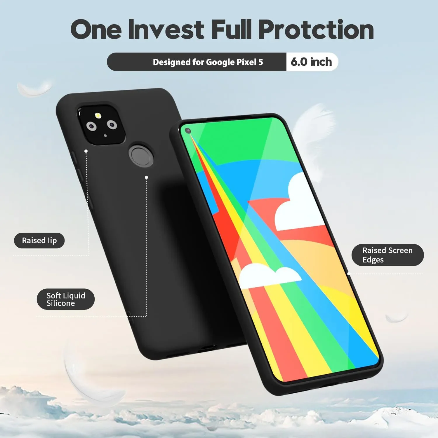 Luxury Liquid Slicone ShockProof Soft Phone Case For Google Pixel 5 5A 3 3A XL 3XL 4 XL 4A 4G 5G Cover Fundas Capa