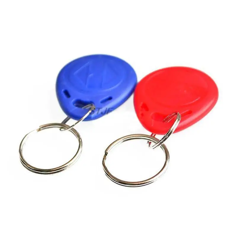 À prova d'água RFID Tag Key Fob para Controle de Acesso, Smart Card, Cor ID Keychain, Proximidade Keyfob, 125KHz