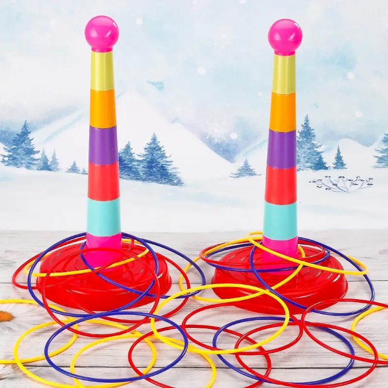 

Parent Child Interactive Toys Throwing Rings Puzzle Sets Indoor and Outdoor Leisure Kindergarten Games Children's Toys