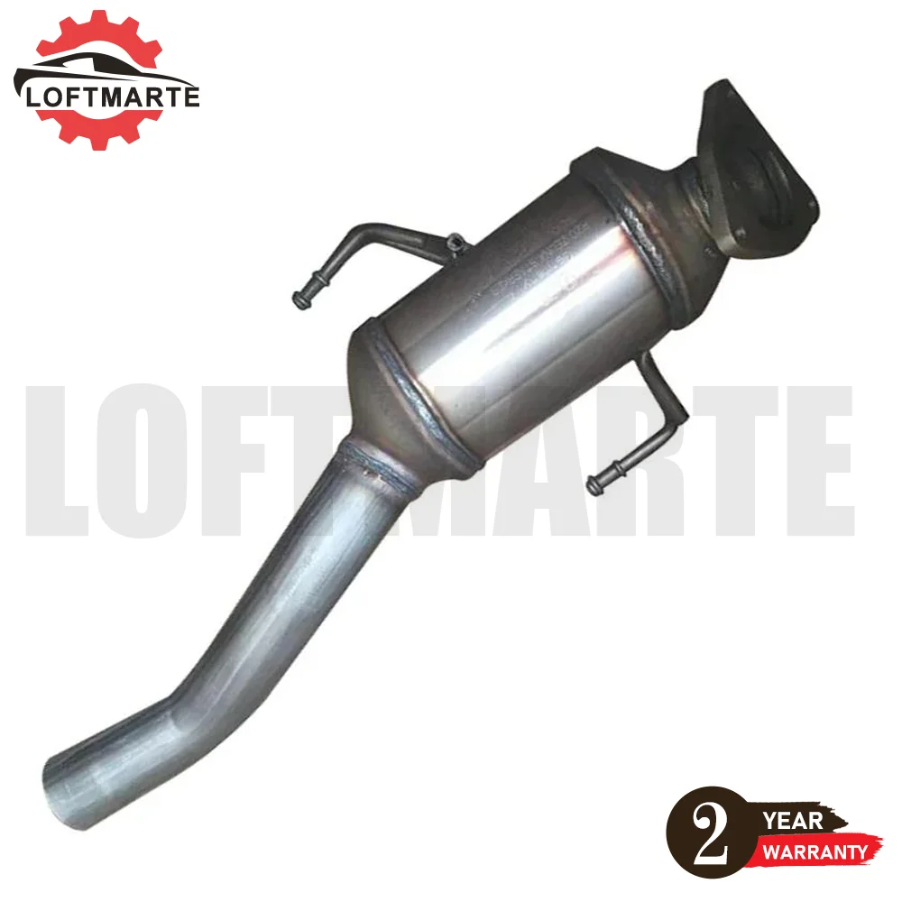 95511302410/340000 1pcs Rear Catalytic Converter for Porsche Cayenne Turbo 4.5T V8 - Gas 03-06 Cayenne Base 3.2L V6 - Gas 04-06