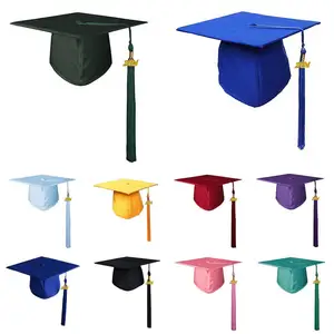 Studentenhut mit High School und College, Partydekorationen, langlebiger Unisex -Hut, Einzelhut, 2021 Haupthalsverkauf von Abschluss - №4