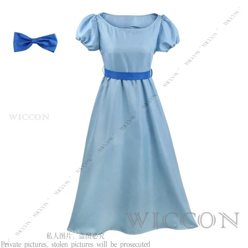 ❤ Wendy Cosplay fantasía mujeres niños trajes dibujos animados Peter Cosplay Anime Pan disfraz adulto fantasía Halloween carnaval fiesta Clo ★ ❤ ★