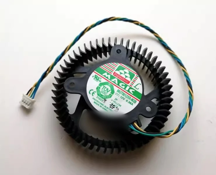 Free shipping new GTX260 GTX280 turbo graphics card fan MGT8012XR-W20 four wire temperature control