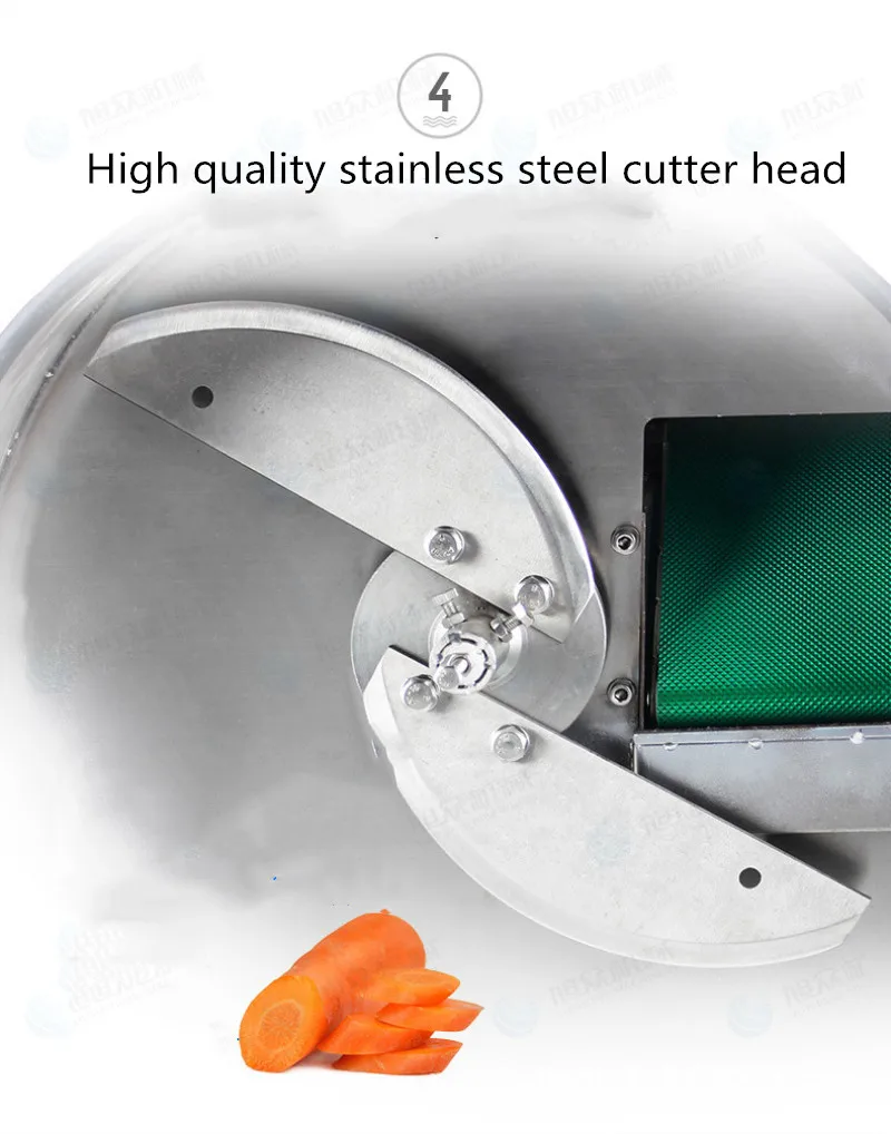 Автоматическая многофункциональная машина для резки овощей, нарезка для фруктов из нержавеющей стали, оборудование для обработки овощей