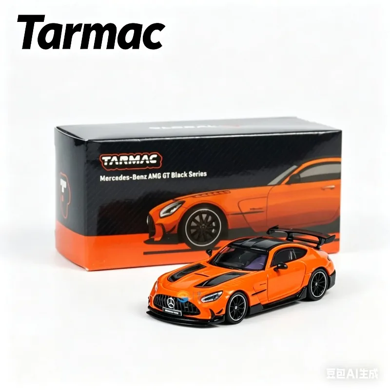 Tarmac1/64 Alloy AMG GT Black Series Racing Car Model - Adult Collectible Decoration Item - Boys' Gift