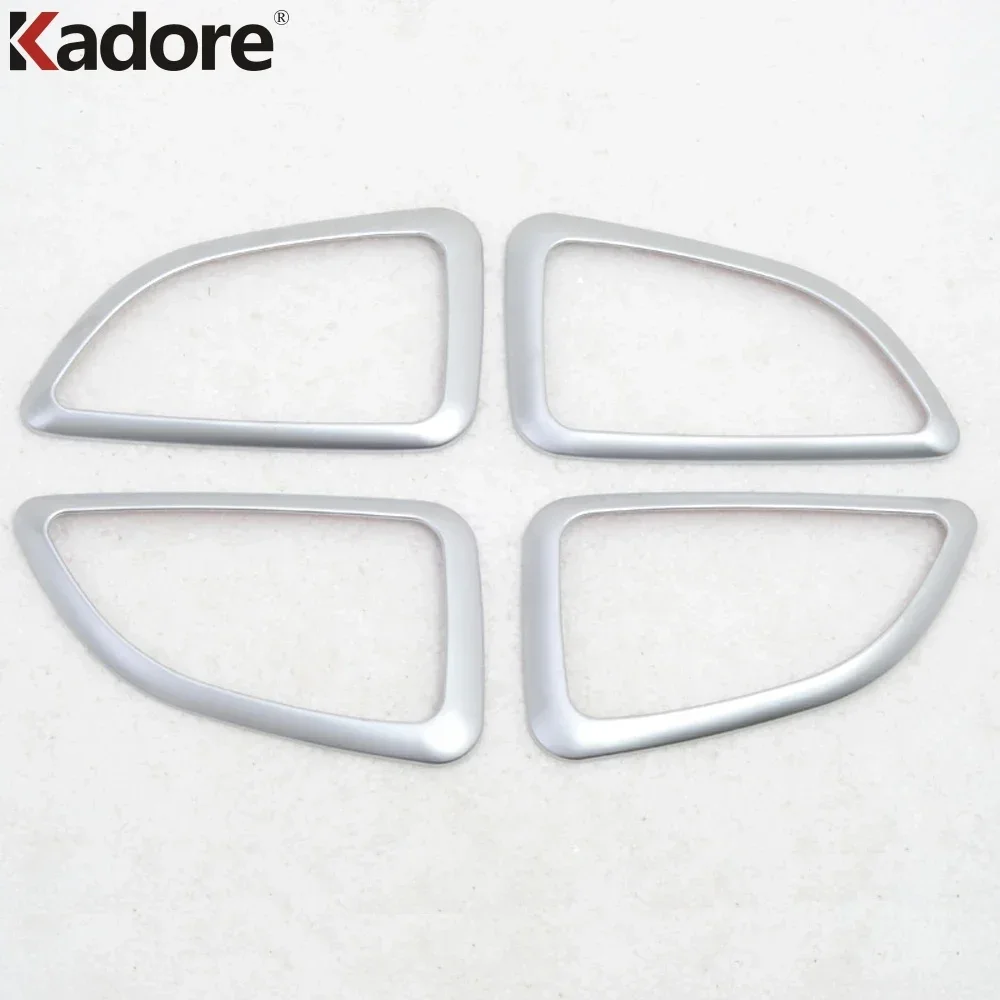 For Hyundai IX 35 IX35 2011 2012 2013 2014 2015 ABS Matte Interior Door Handle Bowl Protecting Cover Doors Armrest Trim