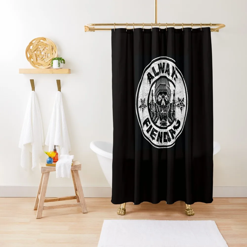 

Fiend BMX Vintage AF Black Shower Curtain Shower For Bathrooms Shower Set For Bathroom Curtain
