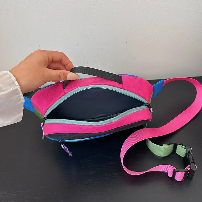 الدوبامين رجل حقيبة الصدر أكسفورد الكتف حقيبة ساعي موضة جديدة الصدر حزمة متعددة الوظائف للجنسين الهيب هوب الخصر حقيبة جيب الهاتف