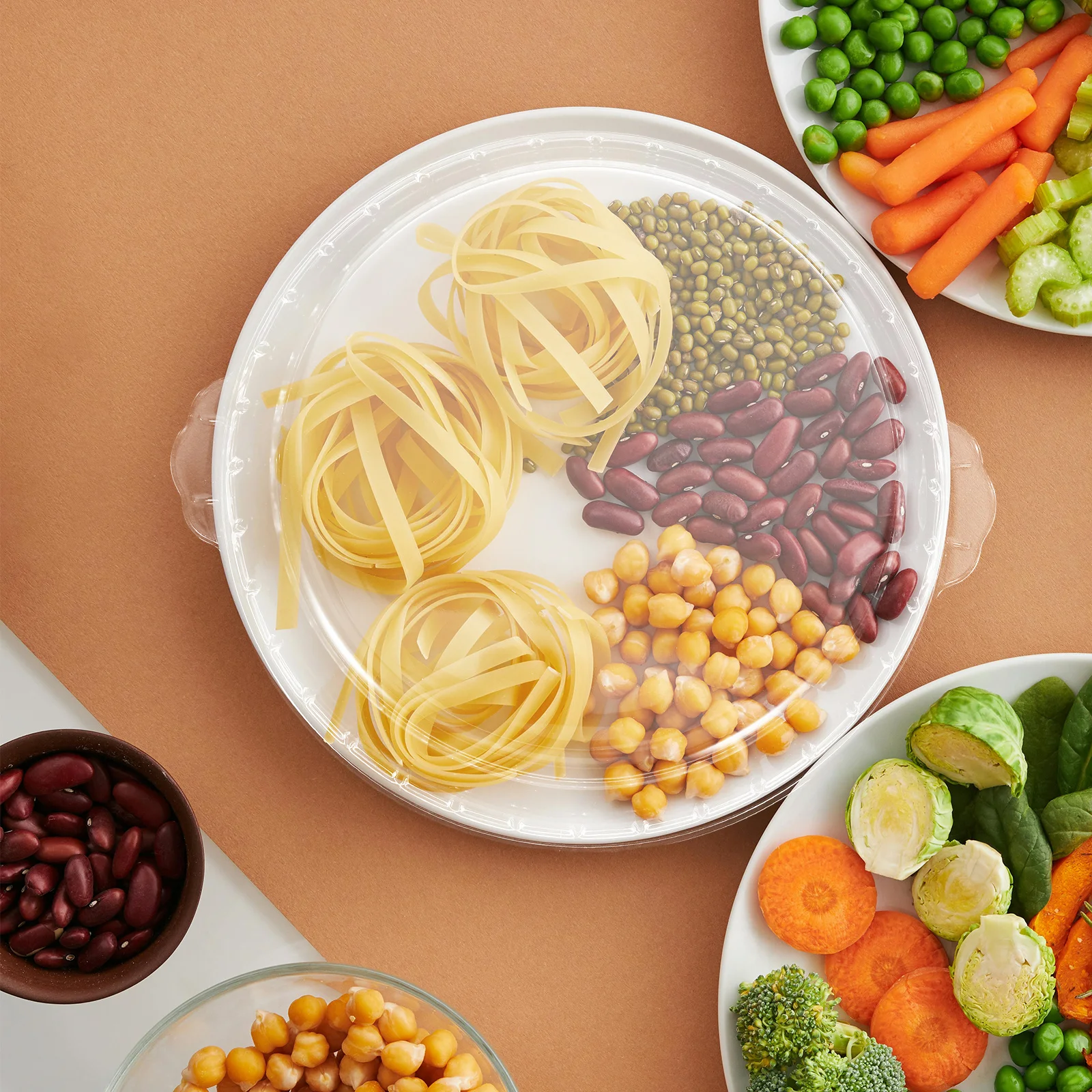 

1pc Glass Pie Plate 10 Inch Deep Round Baking Dish For Microwave Oven Steamer Heat Resistant Dishwasher Safe Food Cover Baking