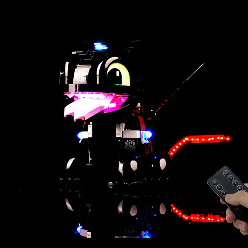 Kit de luz LED DIY premium personalizado para Lego 10375 (apenas luz LED, sem modelo de blocos) Destaque seus edifícios favoritos