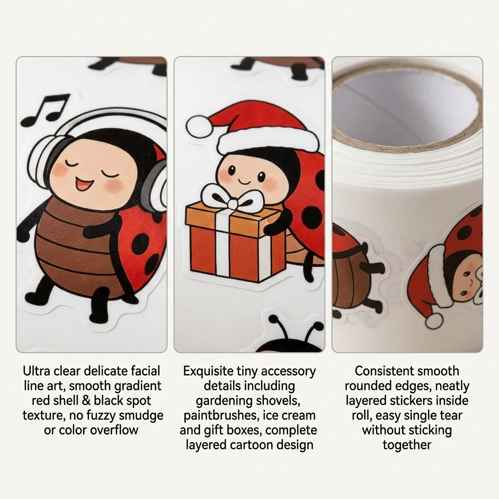 500 Adet Karikatür Uğur Böceği - Art Craft Ladybug incelemesi ve fiyatı