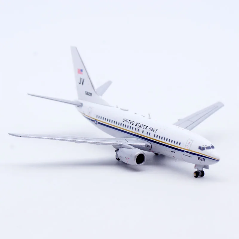 XX40075 Legering Collectible Vliegtuig Gift JC Wings 1:400 US NAVY Boeing C-40A Clipper Diecast Vliegtuigen Jet Model 165829   Met standaard