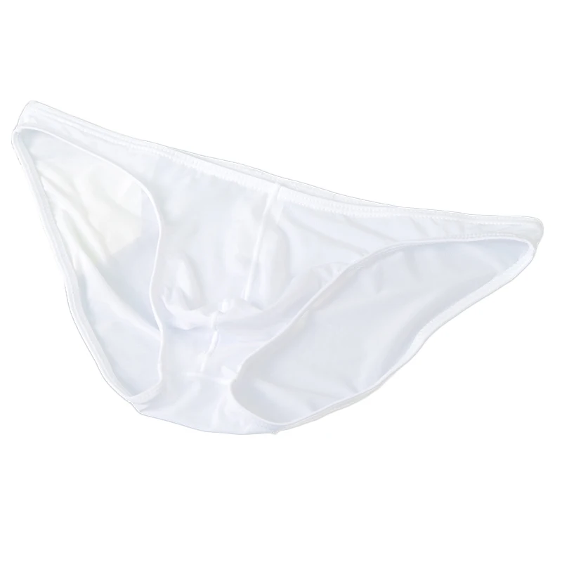 Men's Shimmering Transparent Nylon Briefs Thin Sexy Panties Underwear Underpants in Different Colors and Sizes