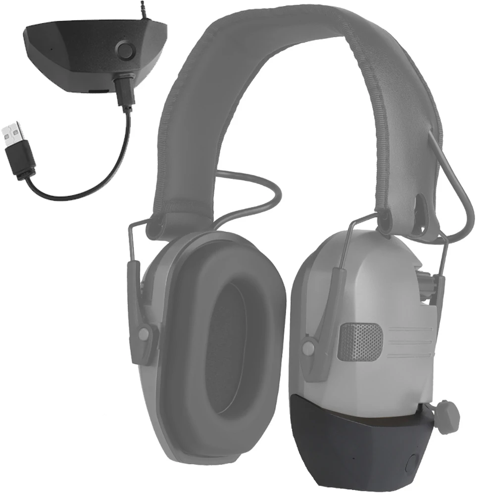 

Bluetooth Accessory,for HD-21 HD-31 Shooting Range Training Headset,Compatible Ear Protection Headphones Adapter