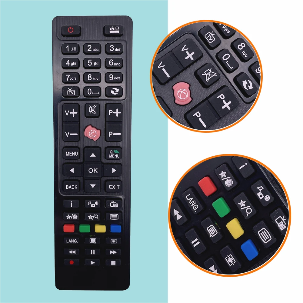 Mando a distancia para QILIVE RC4875 RC4849 RC4870 TE32182B301C10 32272HDDVDL 32278HDDLED