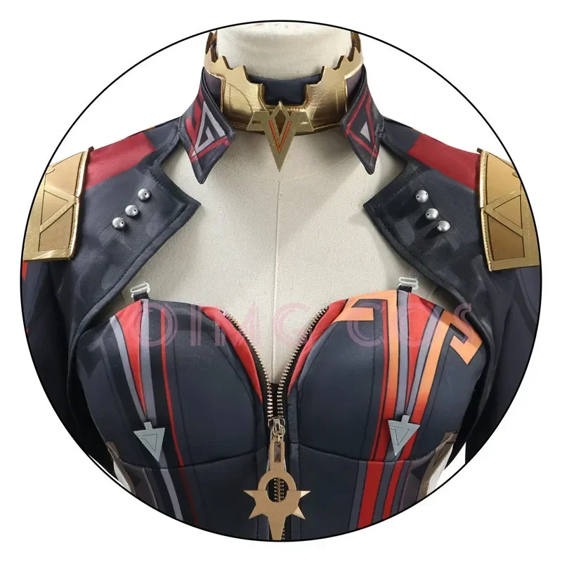 جينشين إمباكت مافيكا أزياء تنكرية موحدة شعر مستعار أنيمي أزياء الهالوين للرجال للعبة