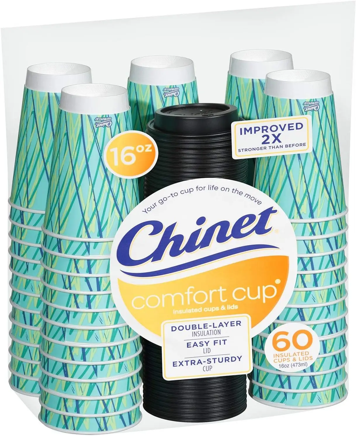 

16 Oz Comfort Cups, 60 Count