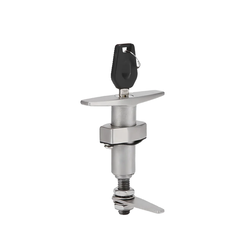

MS309 Stainless steel Factory outlets T shape cam lock equipment Compression type rotary Telescopic switch Industrial cabinet