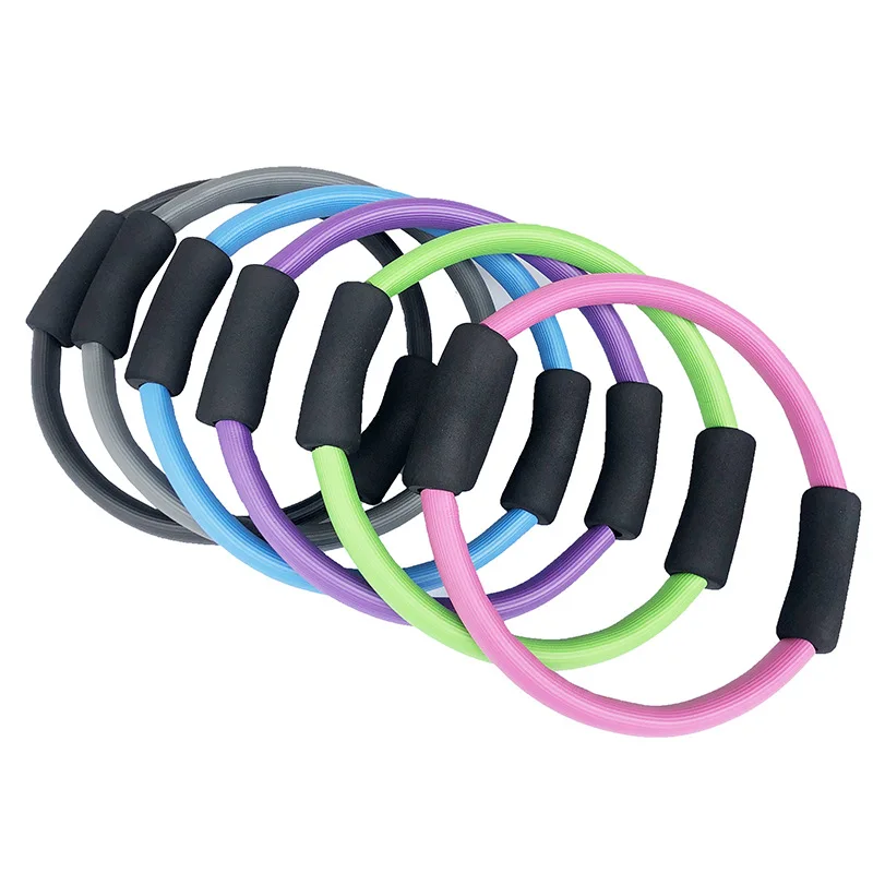 

Magic Circle Yoga Pilates Circle Yoga Circle Foam Handle Body-building Yoga Accessories Fitness Equipment Pilates Training Tool