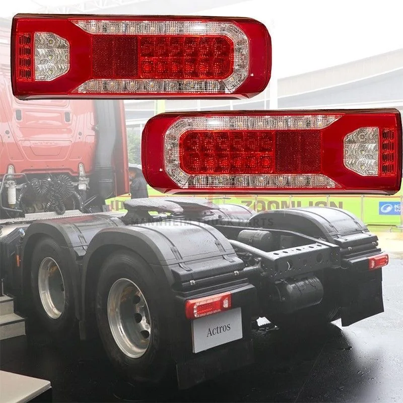

NEW ACTROS LED Tail Lamp 24V Car Trailer Trucks Tail Lights Car LED Rear Tail Light Running Turn Signal For Benz Truck 1pcs