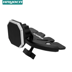 Xnyocn CD Slot Magnetic Mobile Holder Car Mount Phone Holder 360 Degree Rotation Universal Magnet Phone Holder for IPhone Xiaomi