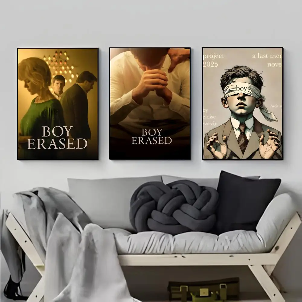 Somber Reflective B-Boy Erased LGBTQ Drama Film Aesthetic Poster HD  Waterproof Wall Sticker Bar Living Room Decor Gift
