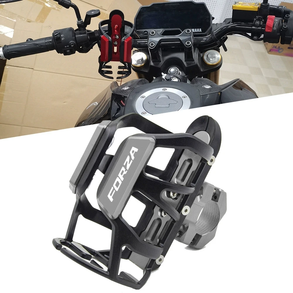 

Motorcycle Riding Accessories Water Cup Kettle Holder Motorcycle Travel Beverage Holder For Honda FORZA250 300 350NSS